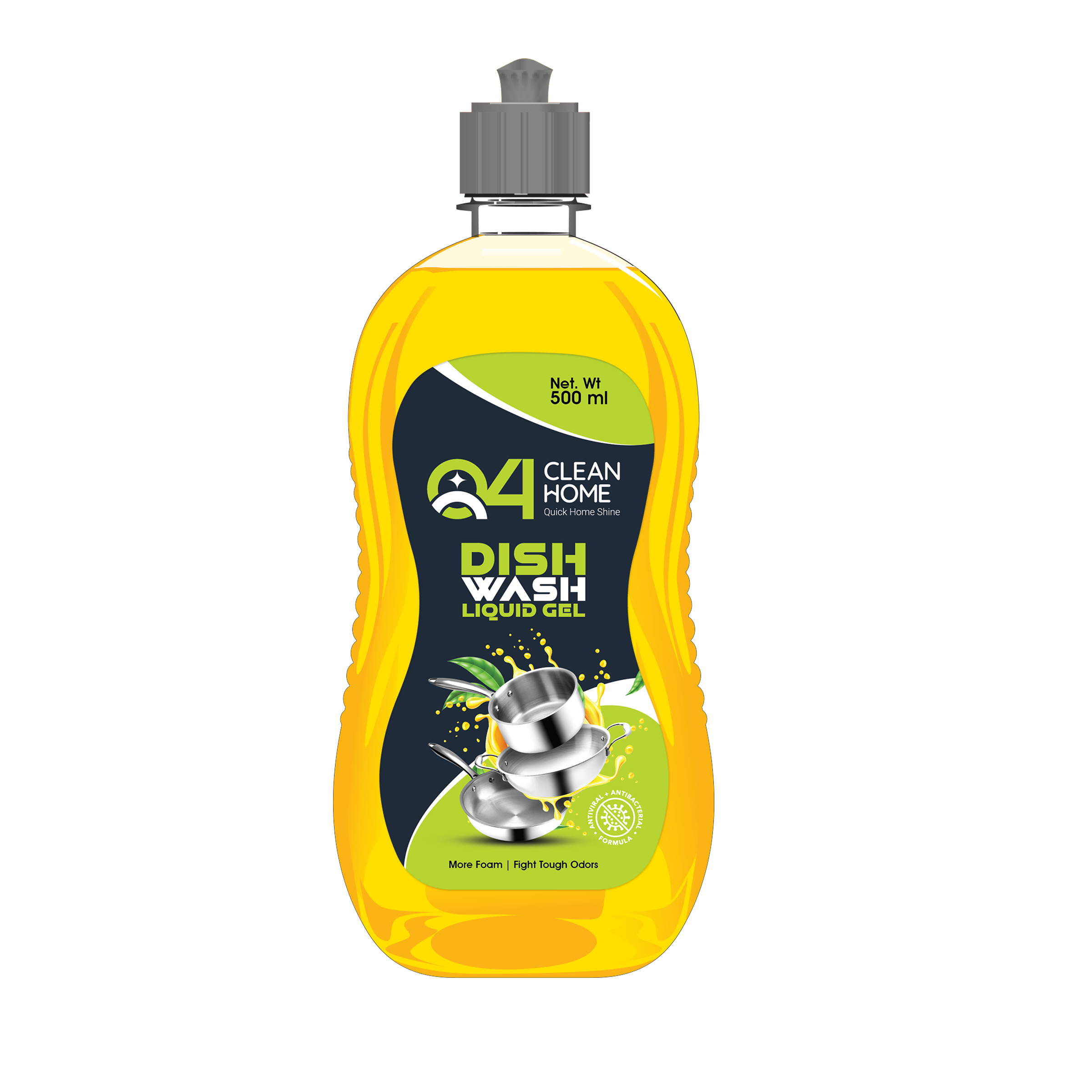 Q4C Dish Wash Liquid Gel – 500ml