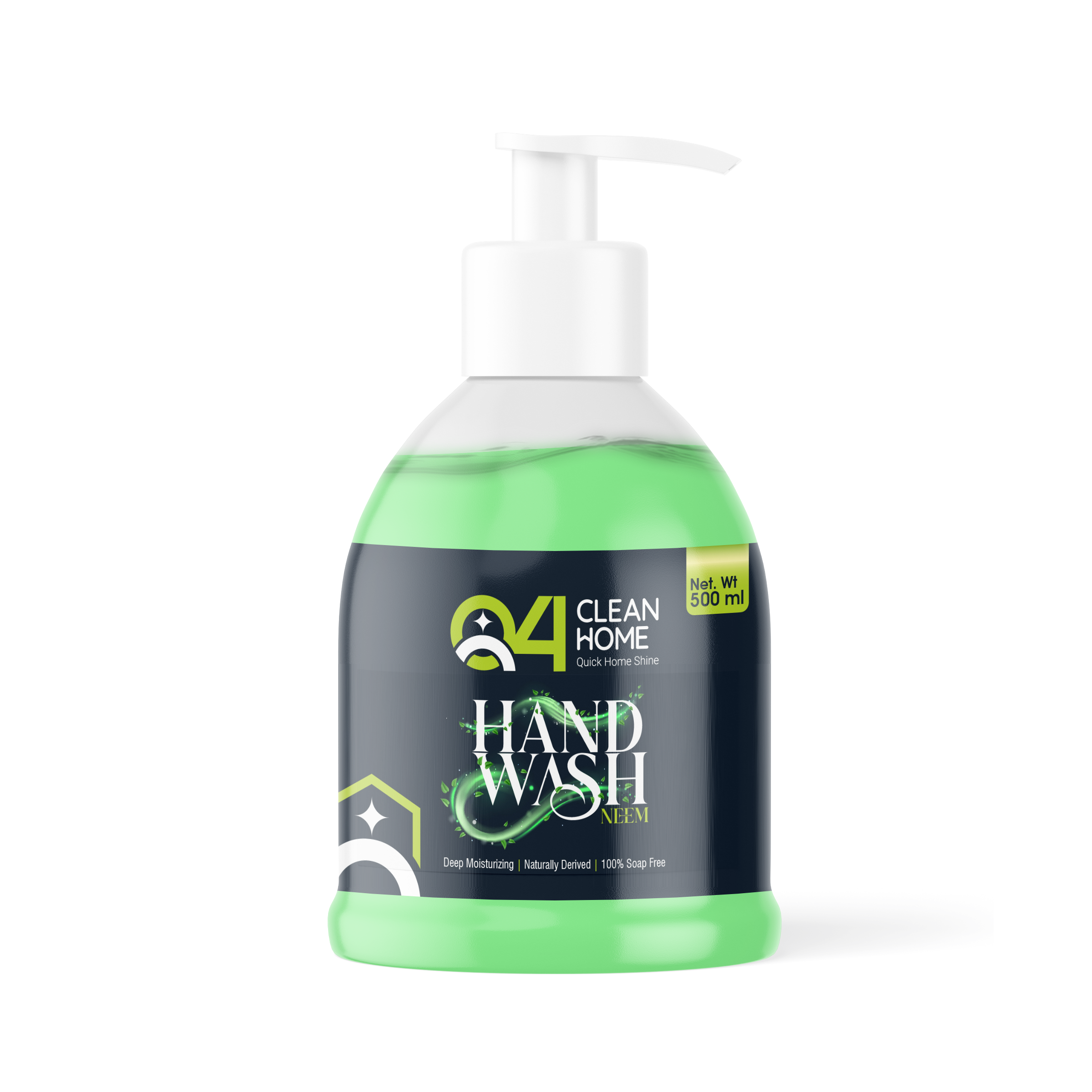 Q4Clean Home Hand Wash – Neem (500 ml)