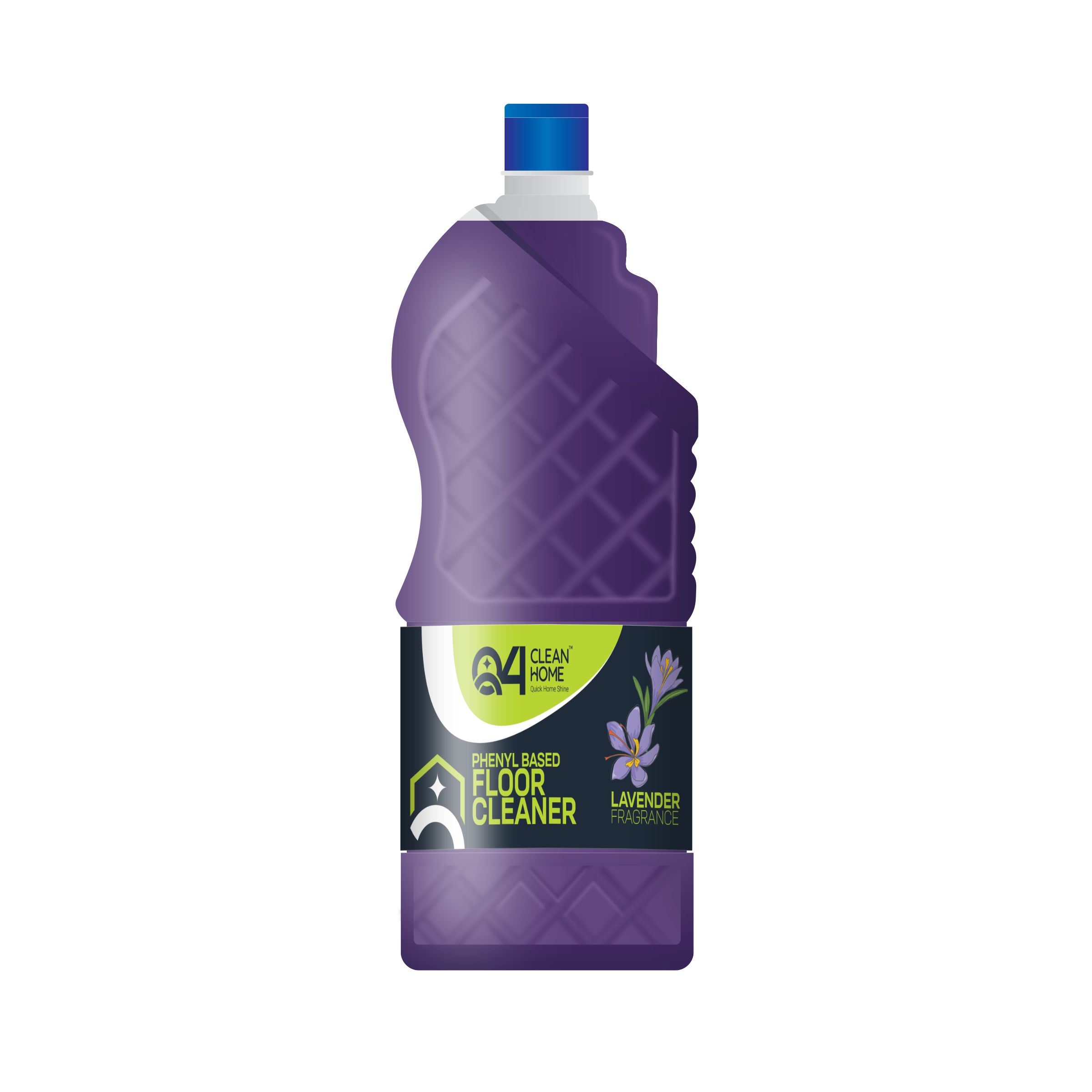 Q4C Phenyl-Based Floor Cleaner – Lavender 1L