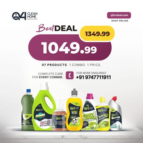 Q4 Clean Home – 7 Product Combo Pack