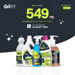 Clean Home Premium Hygiene Combo – 5 Products Pack