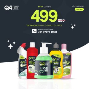 Clean Home Essential Hygiene Combo – 5 Products Pack